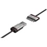 iLuv iCB19BLK Premium 30-Pin to USB Extended Sync & Charge Cable for iPad/iPhone/iPod (6 -ft) Image 1