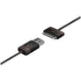 iLuv iCB21BLK Premium 30-Pin to USB iPad/iPhone/iPod Sync & Charge Cable (3- ft) Image 1