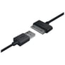iLuv iCB5BLK 30-Pin to USB iPad/iPhone/iPod Sync & Charge Cable Image 1