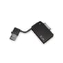 iLuv iCB9BLK CuteSync iPod/iPhone Sync/Charge Cable (Black) Image 1