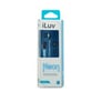iLuv iEP334WBLN Neon Sound In-Ear Headphones/Earphones (Blue/White) Image 5