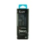 iLuv iEP336BLK Neon In-Ear Headphones/Earbuds (Black) Image 6