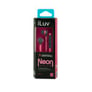 iLuv iEP336BPKN Neon In-Ear Headphones/Earbuds (Pink/Black) Image 6