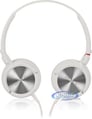 Sony MDR-ZX300 (MDRZX300/W) Stereo On-Ear Headphones - White Open Box Image 2