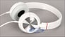 Sony MDR-ZX300 (MDRZX300/W) Stereo On-Ear Headphones - White Open Box Image 4