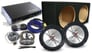 Kicker and Clif Designs Dual 12" Combo: CD10.1LX + 2) 05CVR124 + Dual 12" MDF Sealed Box + Kicker CK4 Amp Kit Image 1