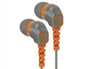 Scosche HPS200GYO (Orange & Grey) In-Ear Headphones Image 1