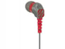 Scosche HPS200GYR (Red & Grey) Earbuds/Headphones Image 2