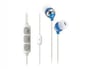 Scosche HP155MBL Noise-Isolating Earbuds with tapLINE II & Microphone (Blue/White) Image 1