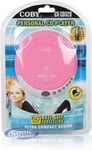 Coby CX-CD329 (CXCD329PK) Personal Slim-Line Portable CD Player - Pink Image 6
