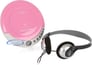 Coby CX-CD329 (CXCD329PK) Personal Slim-Line Portable CD Player - Pink Image 1