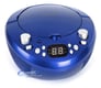 Coby CXCD251BLU (CX-CD251BLU) Portable AM/FM Radio CD Player - Blue Image 3
