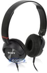 Sony MDR-ZX300 - Black - MDR-ZX300/BLK Image 1