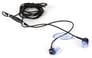 Denon AH-C100BU (AHC100BU) Urban Raver In-Ear Headphones - Blue/Black Image 4