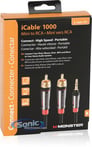 Monster Mobile iCable 1000 (MBL AI 1000 RMINI-7 WW) 1/8"Cable to Mini-Plug Image 5