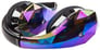 Monster Diamond Tears Edge On-Ear Headphones - Black Crystal Image 4