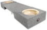 Dual 10" Subwoofer Enclosure: CHE054DR Chevrolet 2005 Extended Cab Full-Size Pickup Truck Image 3