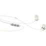 Scosche HP155MW Noise Isolation Earbuds In-Ear Headphones (White) Image 1