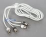 T-Spec White RCA Cables (V10RCA-102) Image 1