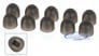 Westone STAR Silicone Eartips Replacement Ear Tips 10-Pack/5-Pairs - Black Image 1