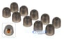 Westone STAR Silicone Eartips Replacement Ear Tips 10-Pack/5-Pairs - Orange Image 1