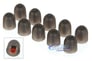 Westone STAR Silicone Eartips Replacement Ear Tips 10-Pack/5-Pairs - Red Image 1