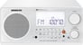 Sangean WR-2 Table Top Cabinet AM/FM Radio (White) Image 2