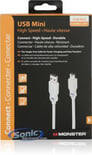 Monster (MBL DL USB HSM 1.5 D-A WW) High Performance USB Cable to Mini USB Cable Image 2