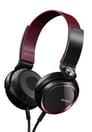 Sony MDR-XB400/RED (MDRXB400/RED) XB Extra Bass Headphones - Red/Black Image 1