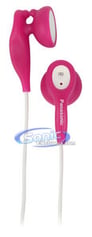 Panasonic RPHV21P Ear Drops Earbuds In-Ear Headphones (Pink) Image 1