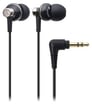 Audio Technica ATH-CK303MBK Inner-Ear Headphones (Black) Image 1