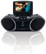 GPX BT780B Portable 7-Inch DVD/CD Player AM/FM Radio Boombox (Black) Image 2