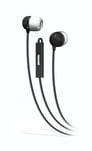 Maxell IEMICBLK (190300) Stereo Earbuds In-Ear Headphones - Black Image 1