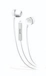 Maxell IEMICWHT (190303) Stereo Earbuds In-Ear Headphones - White Image 1