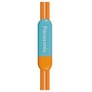 Panasonic RP-HV41-D Eardrops In-Ear Headphones (Orange/Light Blue) Image 2