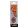 Panasonic RP-HV41-D Eardrops In-Ear Headphones (Orange/Light Blue) Image 3