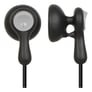 Panasonic RP-HV41-K Eardrops In-Ear Headphones (Black/Gray) Image 1