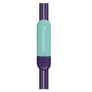 Panasonic RP-HV41-V Eardrops In-Ear Headphones (Violet/Aqua) Image 2