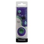 Panasonic RP-HV41-V Eardrops In-Ear Headphones (Violet/Aqua) Image 3