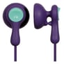 Panasonic RP-HV41-V Eardrops In-Ear Headphones (Violet/Aqua) Image 1