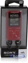 Sony NWZ-E375RED (NWZE375/RC) 16GB Walkman MP3/MP4 Player - Red Image 6