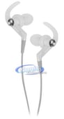 Audio Technica ATH-CKP500 SonicSport Earbuds In-Ear Headphones (White) Image 1