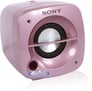 Sony SRS-M50/PC (SRSM50/PC) Portable/Desktop PC Computer Speakers - Pink Open Box Image 3