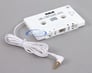 RCA AH760R Car Audio MP3 CD Cassette Tape Deck Adapter (White) Image 1