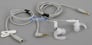 Audio Technica ATH-CKP500 SonicSport Earbuds In-Ear Headphones (White) Image 2