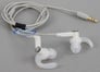 Audio Technica ATH-CKP500 SonicSport Earbuds In-Ear Headphones (White) Image 3