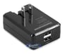Coby CA81 (CA-81) Universal Dual USB Power Adapter - Black Image 2