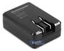Coby CA81 (CA-81) Universal Dual USB Power Adapter - Black Image 3