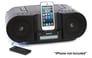 Sony ZS-S3iPBLACKN (ZS-S3iPN) Portable CD Player Boombox Lightning Speaker Dock - Black Open Box Image 1