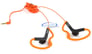 Sony MDR-AS200/ORG Earbuds Active Sports In-Ear Headphones (Orange) Image 2